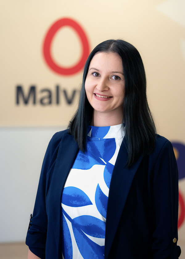 tetiana Pedagožka Tetiana, oranžová třída školky Malvína